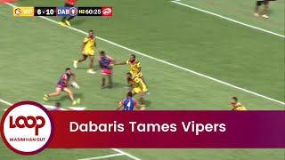 Dabaris Tames Vipers