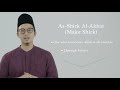 adil murabbi explains types of syirik