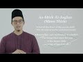 adil murabbi explains types of syirik