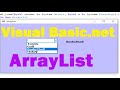 How to use Arraylist(addrange-replace- remove- insert) with Combobox in VB.net