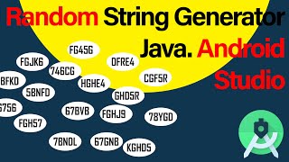 Random String Generator Java || Android Studio