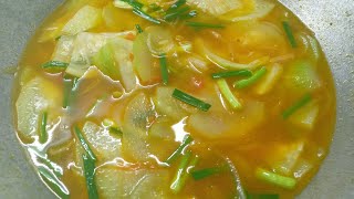 ဘူးသီးဟင္းရည္ ရွမ္းခ်က္နည္း, calabash soup