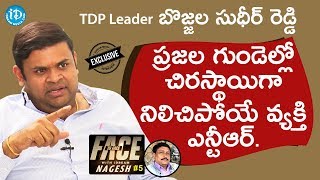 TDP Leader Bojjala Sudhir Reddy Exclusive Interview || Face To Face With iDream Nagesh #5