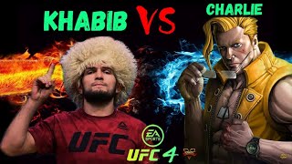 UFC 4 | Khabib Nurmagomedov vs. Charlie (Street Fighter ) | EA sports UFC 4 | epic Fred