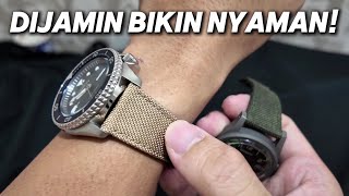 DIJAMIN STRAP INI NYAMAN BANGET! Review Martini Velcro Strap