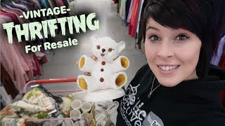 Vintage Thrifting for Resale | To Buy or Not to Buy | Crazy Lamp Lady