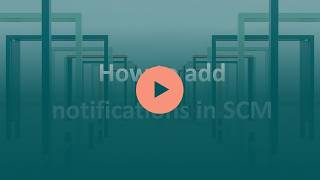 How to add notifications and notification templates