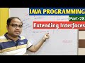 JAVA PROGRAMMING | Part-28 | Extending Interfaces