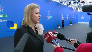 Only Georgian people should decide country's path! Latvian PM Evika Siliņa