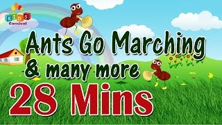 Ants Go Marching & More || Top 20 Most Popular Nursery Rhymes Collection
