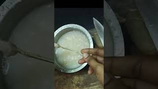 how to remove வாழைத்தண்டு நார்-  banana stem easy method try #shorts #kitchenhacks #kitchentips