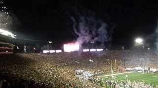 John Legend Singing the National Anthem at the 2014 BCS Championship Game at the Rose Bowl