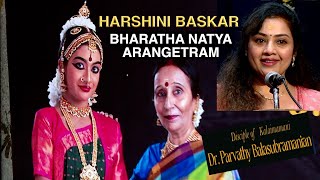 HARSHINI BASKAR | பரத நாட்டியம் | SRUTHILAYA VIDYALAYA