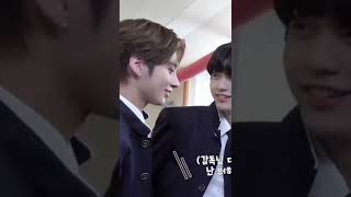 Shy Taehyun when Soobin fondly look at him#txt