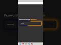 How to Create a Password Strength Checker Using Html Css and JavaScript | Password Length Checker |