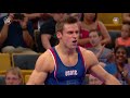 sam mikulak with the perfect finish on the high bar summer champions series