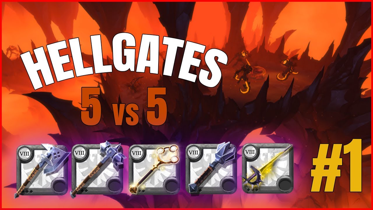 Hellgates 5v5 Highlights 1 Pov Tank Albion Online Youtube