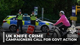 UK knife crime: Campaigners call for urgent government action