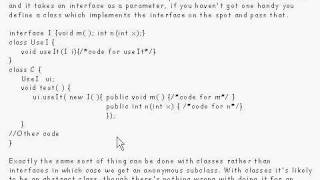 Java Tutorial 23.02: Anonymous classes