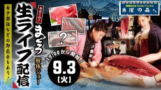 【LIVE】Japanese Tuna Cutting Show !