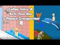 Caillou Floods The Bathtub & Gets Grounded