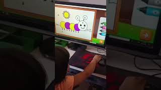 Kid Playng Coloring Games: Coloring Book, Painting, Glow Draw