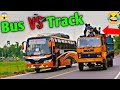 Bus Vs Track | BD bus race | Bus on fire 😨 | Md Adnan