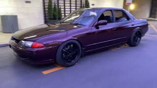 r32 スカイライン　4ドア　ー　VH41DE カナダモントリオール ( VH41DE Nissan Skyline R32 4 door )  ￼