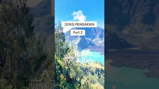 Jenis-jenis pendakian part 2 #jenispendakian #edukasipendaki #gunung #pendaki #hikeandride #vankoes