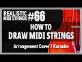 [K-POP 발라드 미디 스트링] How to draw MIDI Strings?