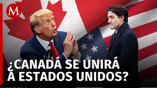 Trump insiste en anexar Canadá, Trudeau rechaza cualquier posibilidad