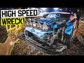 High Speed Deer Crash! Ken Block’s New WRC Race Car WRECKED in 36 Hours!