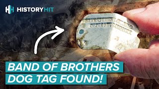 Digging Up A Real WW2 Easy Company Dog Tag!