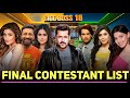 Bigg Boss 18 CONFIRMED CONTESTANTS LIST - Vivian Dsena, Eisha Singh, Nia Sharma, Nyra, Rajat Dalal