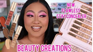 NEW! BEAUTY CREATIONS | FLAWLESS STAY CONCEALER | TRY ON + REVIEW | FIRST IMPRESSIONS