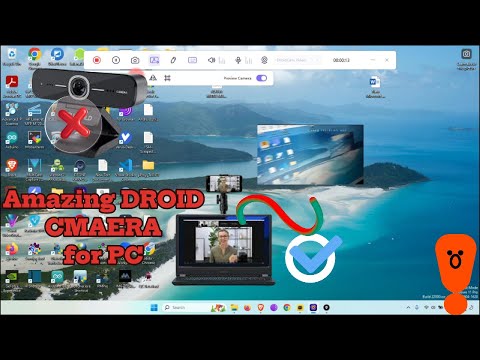 Droid Camera to webcam Windows 10/11 | working | 2025