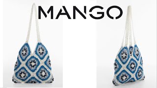 BOLSO MANGO A CROCHET 🛍️☀️