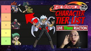 RANKING ALL BEYBLADE METAL SAGA CHARACTERS (Beyblade Metal Fusion/Masters/Fury  Tier list)