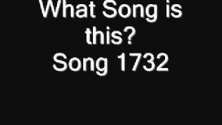 Name the Song Backwards Song 1732