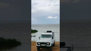 The Volga River near city Saratov. #travel #landrover