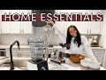 Top 10 Home Essentials for New Homeowners! | Cleaning, Cooking, Bedding Must-haves