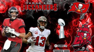Rebuilding The Tampa Bay Buccaneers in Madden 21( NFC Champions) Insane Rebuild