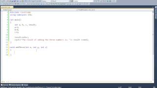 C++ | Passing multiple parameters to a function