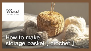 Online Class 92: Rattan Craft : Make rattan knitting basket, wicker craft, cane