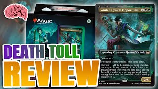 Death Toll Commander Review & Upgrade | Duskmourn: House of Horror | The MTG Thoughtcast