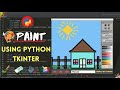 Python - Desktop Paint App Tutorial for Beginners with TKinter