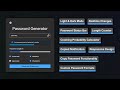 Random Password Generator | HTML CSS & JavaScript