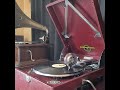 菅原 都々子 ♪散りゆく花♪ 1950年 78rpm record. columbia model no g ｰ 241 phonograph.