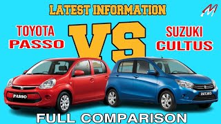 PASSO vs suzuki CULTUS - cars full comparison @MotorsMatter1