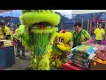 acrobatic lion dance by khuan loke 群乐 @ shah alam 青旺萌狮 高桩醒狮 鼓乐助庆 民间传统 神庙參拜